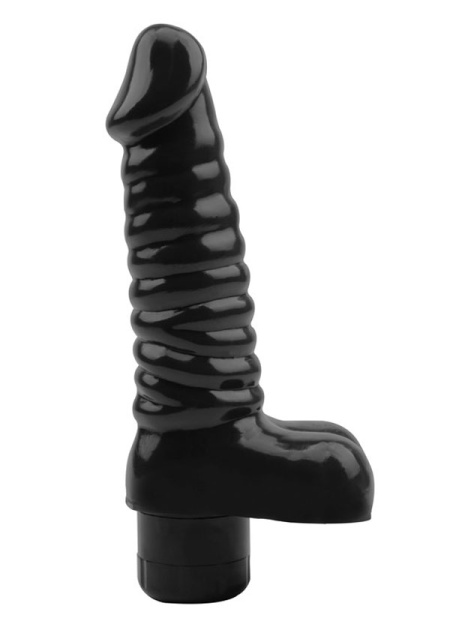 Gerçekçi Zenci Penis Vibratör 19 Cm