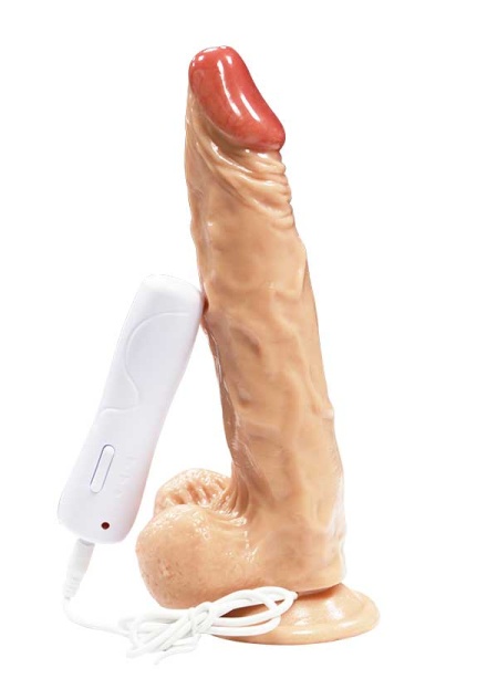 Titreşimli Kumandalı Realistik Vibratör 25 Cm