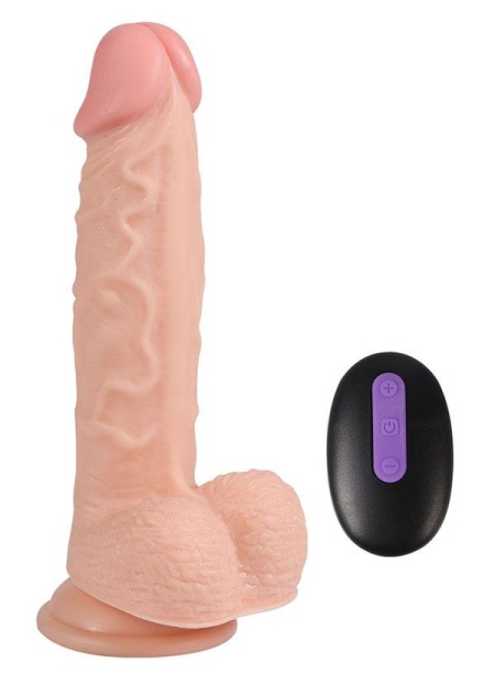 Gerçekçi Realistik Şarjlı Uzaktan Kumandalı Dildo 21 Cm