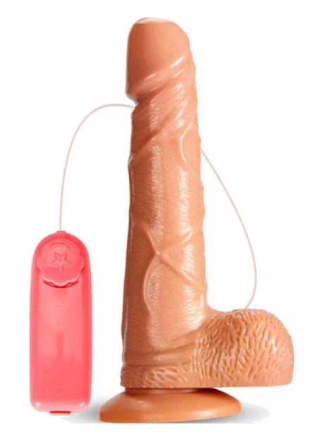 J.B. Titreşimli 17 Cm Swing Dildo Vibratör