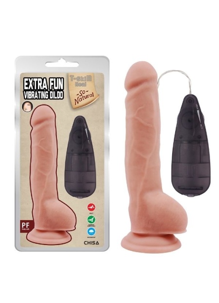 Extra Fun 23.5 Cm Kıkırdaklı Gerçekçi Realistik Vibratör