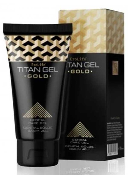 Titan Gold Gel Penis Bakım Kremi 50Ml