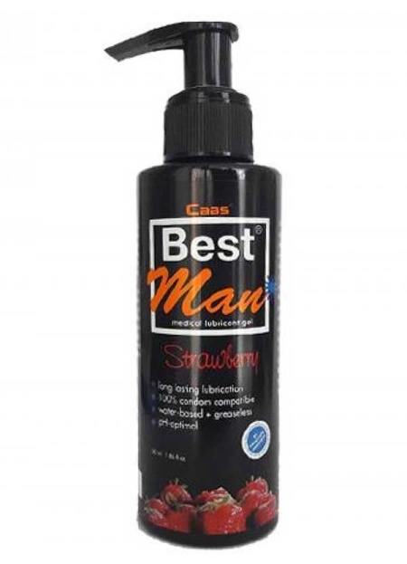 Best Man 150 Ml Büyük Boy Çilekli Lubricant Jel