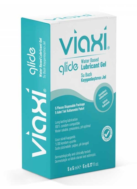 Viaxi Glide Kayganlaştırıcı Jel 5 X 5 Ml