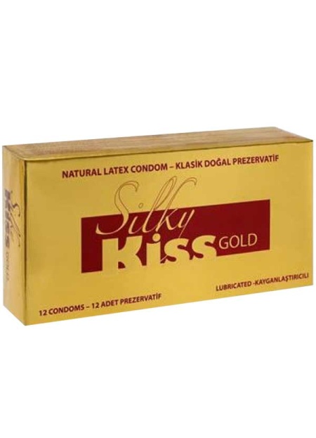 Silky Kiss Gold Kayganlaştırıcılı Prezervatif
