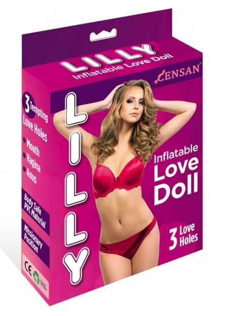 Lilly Love Doll 3 İşlevli Şişme Bebek