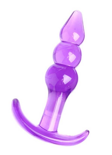 Boğumlu T Şeklinde Anal Plug