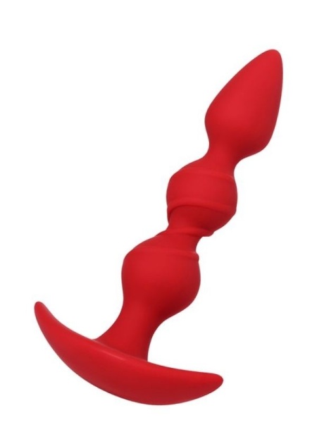 Trio Anal Plug Kırmızı 16 Cm