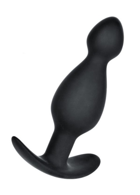 Anal Plug Boyut M Silikon Siyah 11.5 Cm