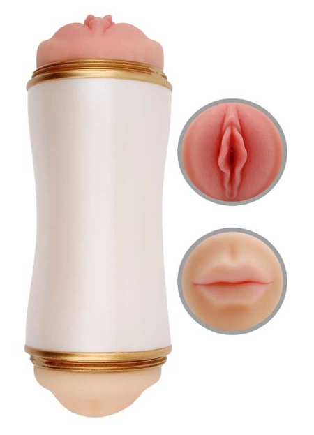 Mx Sexual Stroker Çift Taraflı Vajinal Ve Oral Mastürbatör