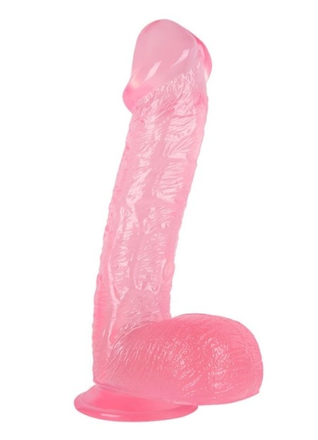 34 Cm Pembe Çok Satan Dildo