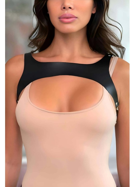 T Shirt Gömlek Kemeri Şık Deri Elbise Kemeri