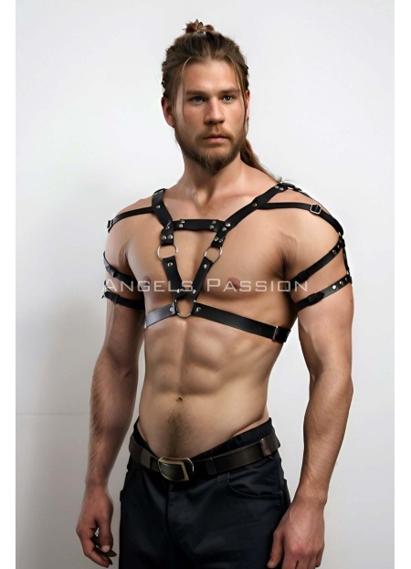Savaşçı Viking Erkek Harness Partywear Viking Cosplay