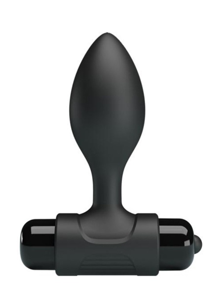 Unisex Silikon Titreşimli Anal Plug Anal Tıkaç