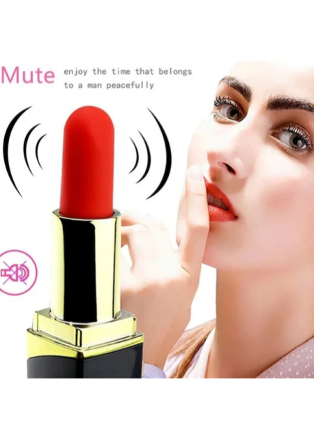 Lipstick Black Usb Şarjlı 10 Farklı Titreşim Ayarlı Ruj Vibratör