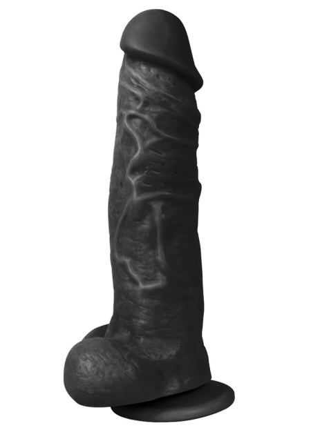 Gerçekçi Dev Kalın Realistik 27 Cm Zenci Penis Dildo