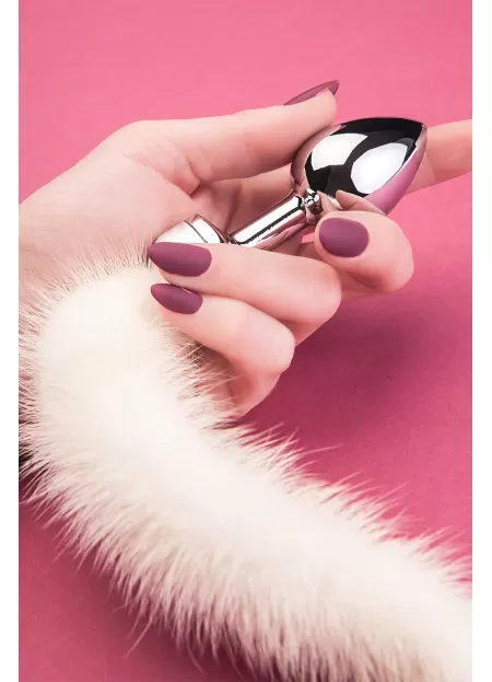 Rearplugs Beyaz Kuyruklu Anal Tıkaç