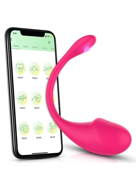 Noctis Telefon kontrollü Pembe vibratör