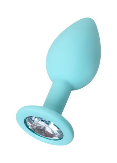 Censan Brilliant Anal Plug beyaz kristalli 7 cm 26 g