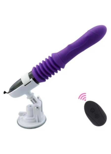 Censan Telescopic Uzaktan Kumandalı Seks Makinesi Vibratörü