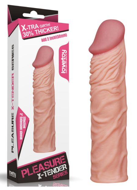 Censan Add 2 Pleasure X Tender Penis Sleeve Flesh