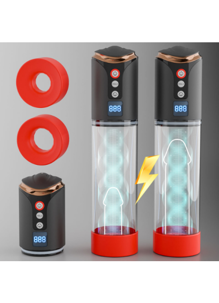 Censan FoxShow LCD Ekranlı Otomatik Penis Pompası