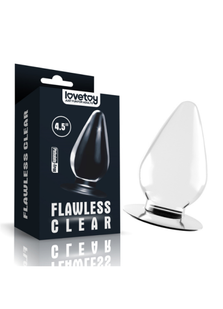 Censan Flawless Clear Anal Plug 4.5 İnç