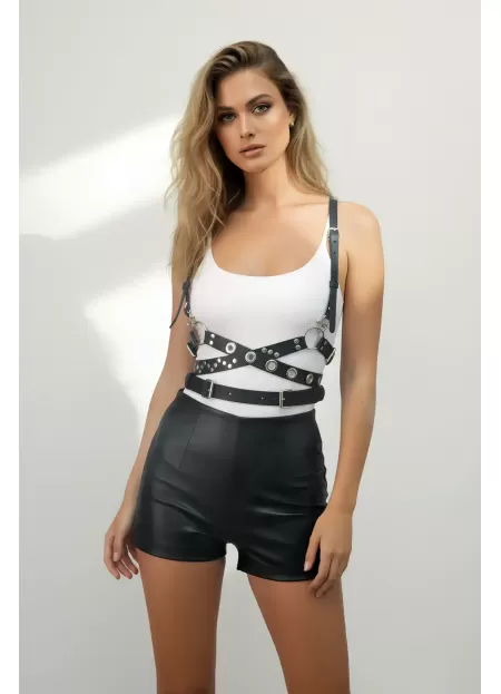 Elbise Üzeri Kemer, Şık Büyük Delik Detaylı Kemer Kemer - APFT890