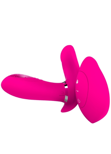 Censan Uzaktan Kumandalı Külot İçi USB Şarjlı Ultra Lux Teknolojik Vibratör – Sessiz, Su Geçirmez, Giyilebilir Tasarım Pembe