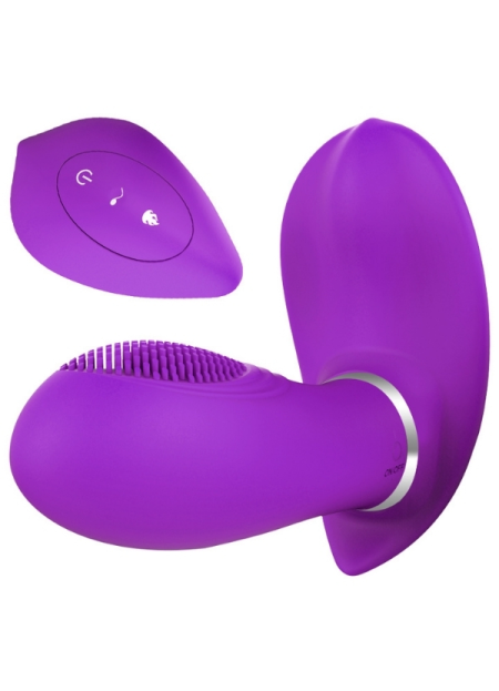 Censan Uzaktan Kumandalı Külot İçi USB Şarjlı Ultra Lux Teknolojik Vibratör – Sessiz, Su Geçirmez, Giyilebilir Tasarım Mor