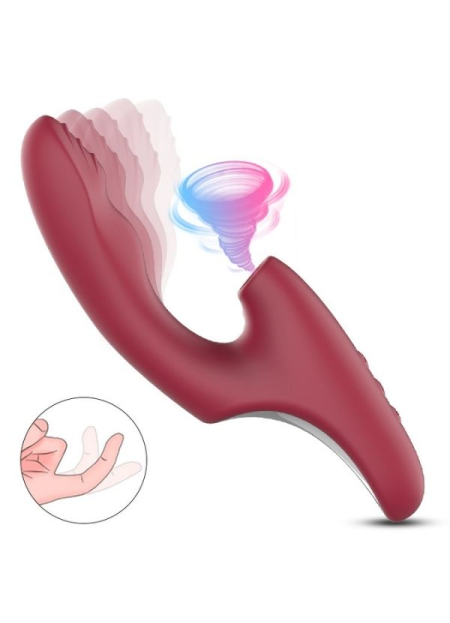 Censan FoxShow Kissers G10 Şarjlı Akıllı Rabbit Vibratör – G-Spot & Klitoris Uyarıcı | Çift Motorlu | Dalga Hareketli | Su Geçirmez