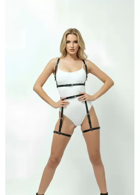 Kadın Göğüs Kemer ve Bacak Bandı Takım - APFT1426
