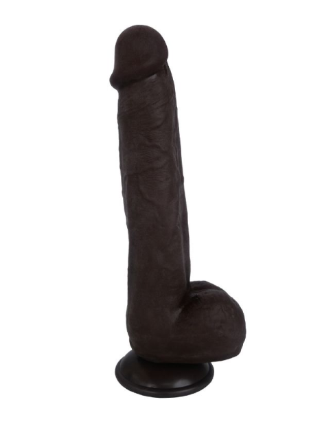 Censan Ultra Gerçekçi 24 Cm Model2 Brown Melez Kıkırdaklı Dildo