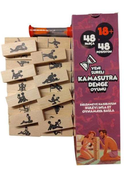 Censan Kamasutra Denge Oyunu  48 Pozisyonlu Yetişkin Eğlence Oyunu