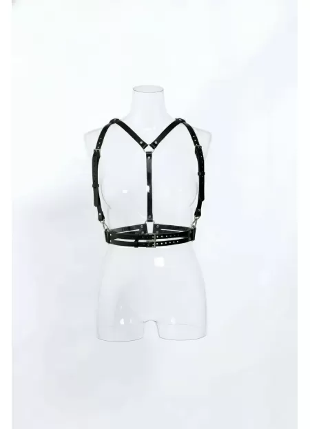 Siyah Kadın Kemer Vücut Aksesuarı Ayarlanabilir Tokalı - APFT1113