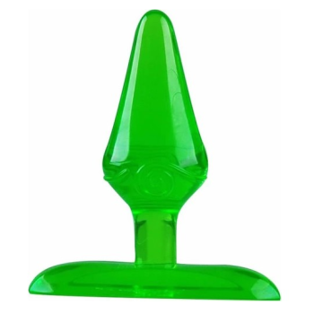 Mini Jel Dokulu Anal Plug Yeşil
