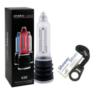 Hydromax  X30 Sulu Penis Vakum Pompası Beyaz