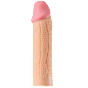 Max Man 3 Cm Dolgulu Penis Kılıfı