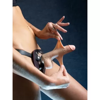 Et Dokusunda Extra Yumuşak Belden Bağlamalı Penis