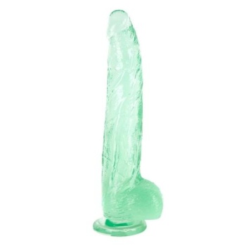 Sex Shop 33 cm Yeşil Realistik Dildo