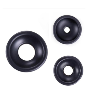 Yeni Nesil Penis Pompası Siyah Silikon Yedek Başlık 3 Adet Farklı Boy