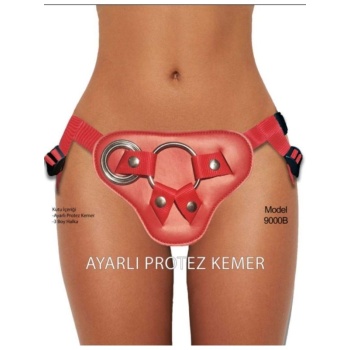 Censan Forjin Ayarlanabilir 3 Halkalı Belden Bağlama Kemeri Kırmızı