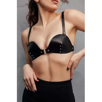 Fantezi Deri Sütyen Harness