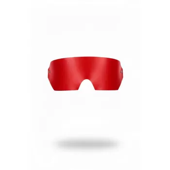 Kırmızı Maske Deri Göz Bandı Aksesuarı - APFT776