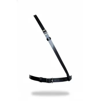 Siyah Kadın Kemer Omuz Detaylı Ayarlanabilir Vücut Aksesuarı - APFT917