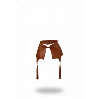 Taba Kadın Kemer Püskül Detaylı Geniş Bel Aksesuarı - APFT985