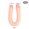 Çift Başlı 44 Cm Lezbiyen Penis