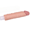 X-Large 3 Cm Dolgulu Realistik Penis Kılıfı Uzatmalı