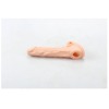 Titreşimli 17 Cm Yumuşak Dokulu Realistik Tırtıklı Penis Kılıfı