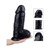 24 Cm Realistik Siyah Dildo